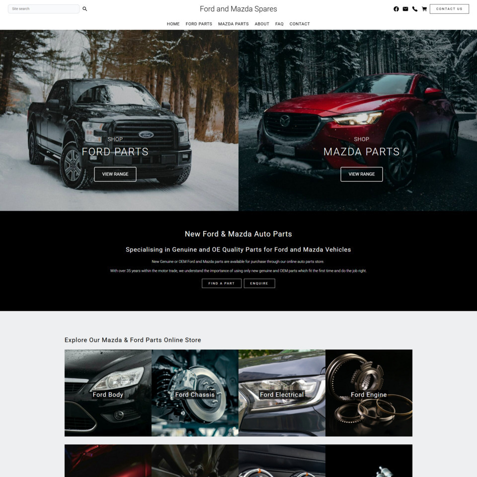 Ford & Mazda Spares